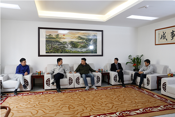 超越激光来访客户会谈与考察