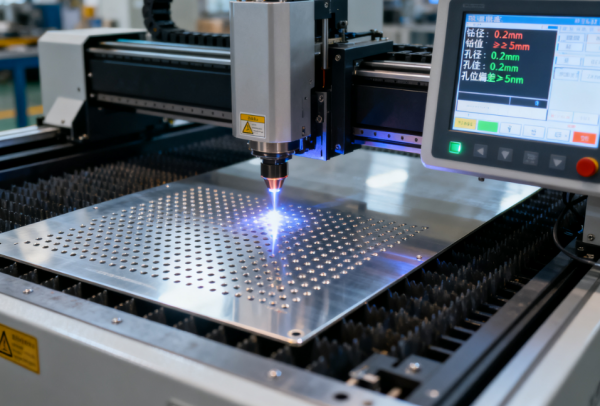 铝基板激光微孔加工 (7) 铝基板激光微孔加工 (7)