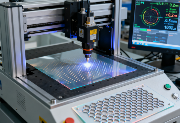 pet材料飞秒激光微孔加工 (7) pet材料飞秒激光微孔加工 (7)