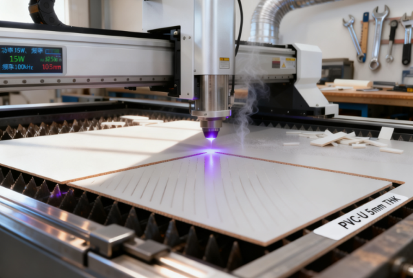 PVC材料紫外飞秒激光切割 (7) PVC材料紫外飞秒激光切割 (7)