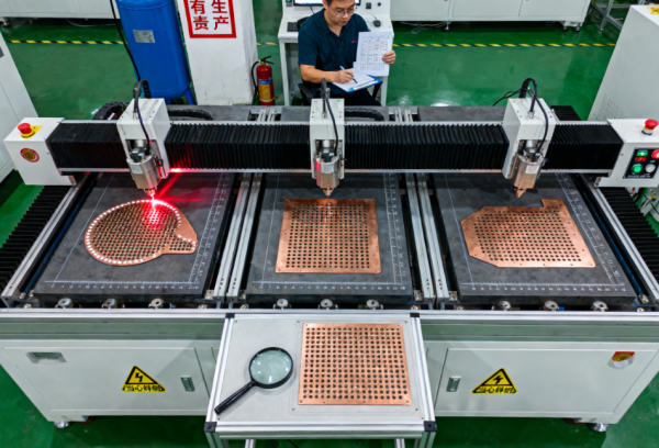 FPC铜基板激光微孔加工 (6) FPC铜基板激光微孔加工 (6)