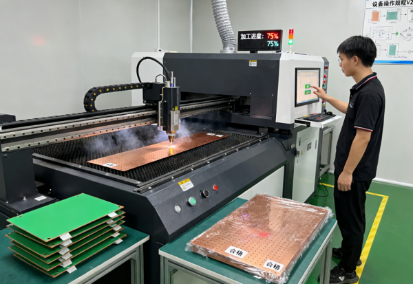 FPC铜基板激光微孔加工 (8) FPC铜基板激光微孔加工 (8)