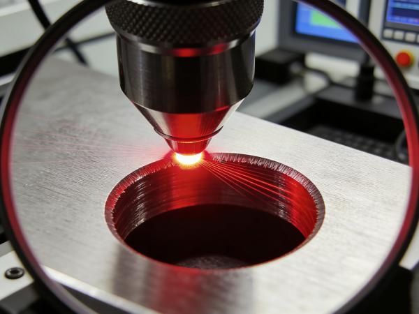 红外飞秒激光切割钛合金薄片盲孔加工 (6)