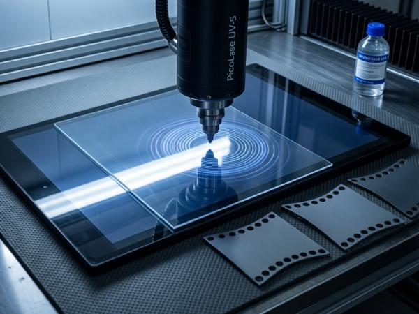 告别热损伤！紫外皮秒激光切割机揭秘柔性屏制造效率翻倍的密码